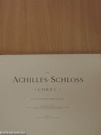 Das Achilles-Schloss auf Corfu