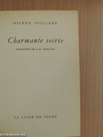 Charmante soirée