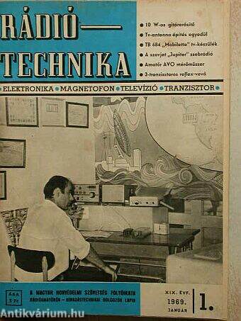 Rádiótechnika 1969. január-december/1970. január-november(Az 1970-es nem teljes évfolyam)