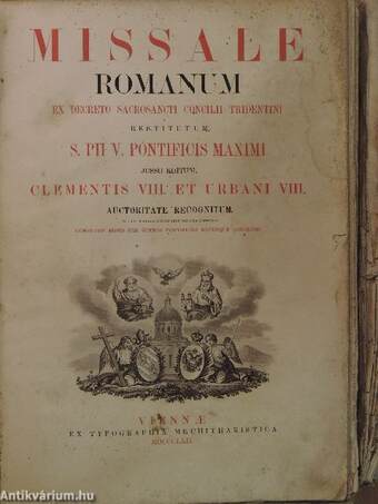 Missale Romanum (rossz állapotú)