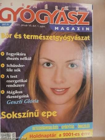 Természetgyógyász Magazin 1999-2001. (nem teljes évfolyamok)