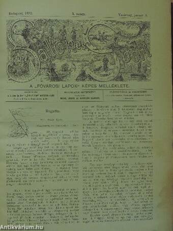 Salon és Sport 1892. január-december