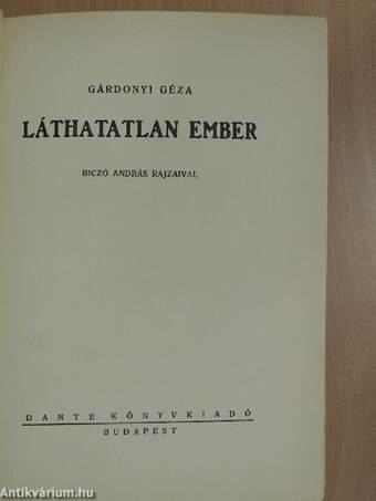 Láthatatlan ember