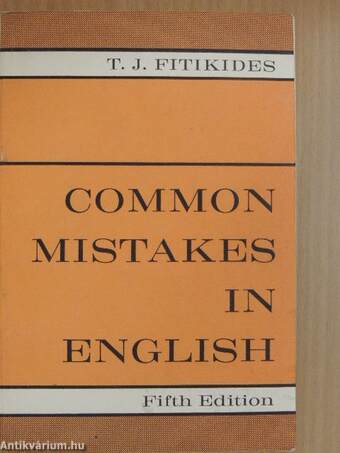 Common mistakes in English