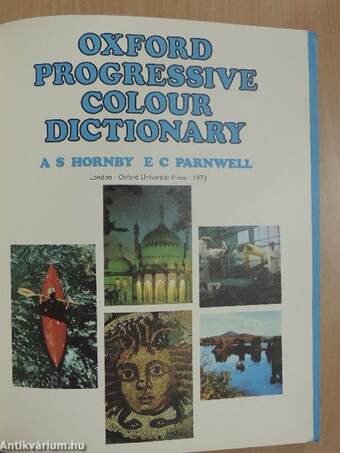 Oxford Progressive Colour Dictionary