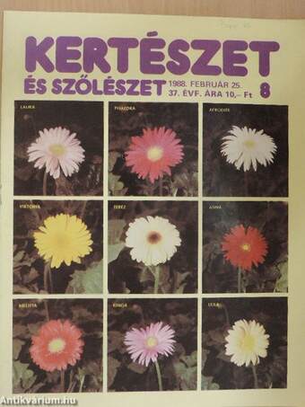 Kertészet és Szőlészet 1988. február 25.