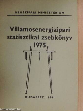 Villamosenergiaipari statisztikai zsebkönyv 1975