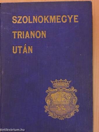 Jász-Nagykun-Szolnok vármegye Trianon után