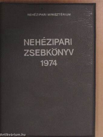 Nehézipari zsebkönyv 1974