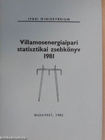 Villamosenergiaipari statisztikai zsebkönyv 1981