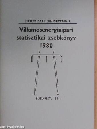 Villamosenergiaipari statisztikai zsebkönyv 1980