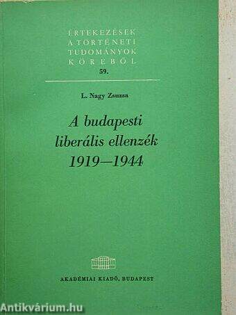 A budapesti liberális ellenzék