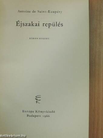 Éjszakai repülés