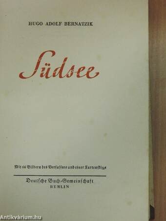 Südsee (gótbetűs)