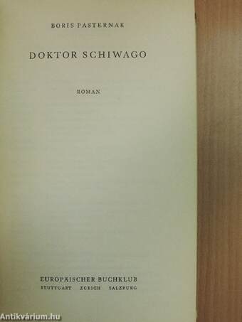 Doktor Schiwago