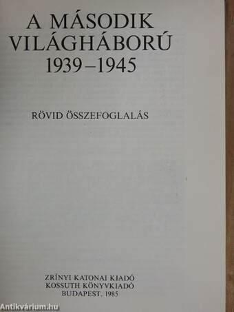 A második világháború