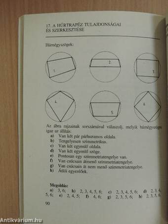 Magánórák geometriából - 6. osztály