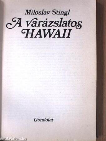 A varázslatos Hawaii