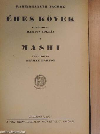 Éhes kövek/Mashi