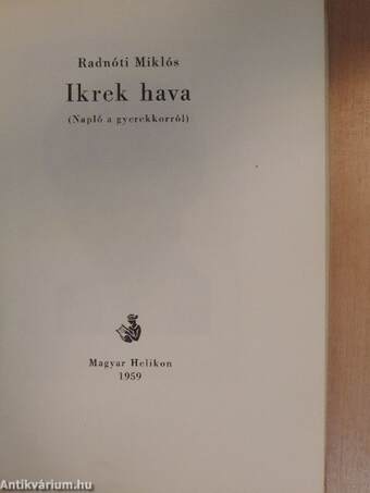 Ikrek hava