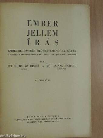 Ember, jellem, írás