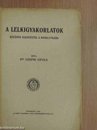 A lelkigyakorlatok