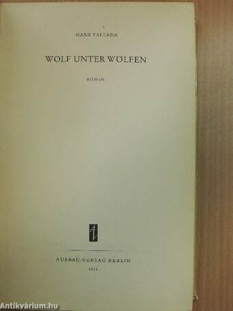 Wolf Unter Wölfen