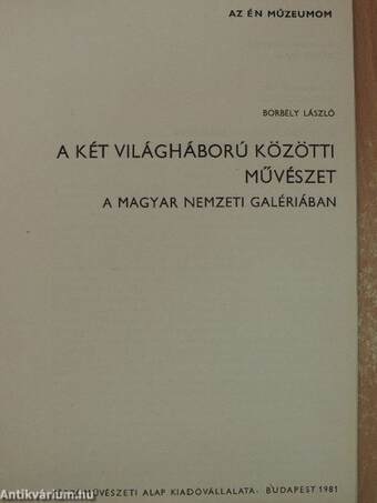 A két világháború közötti művészet