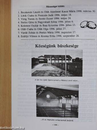 Lóci kalendárium 1997