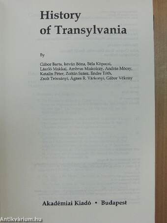 History of Transylvania