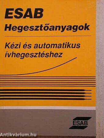 ESAB hegesztőanyagok