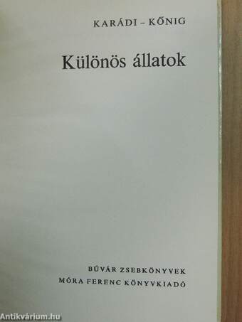 Különös állatok