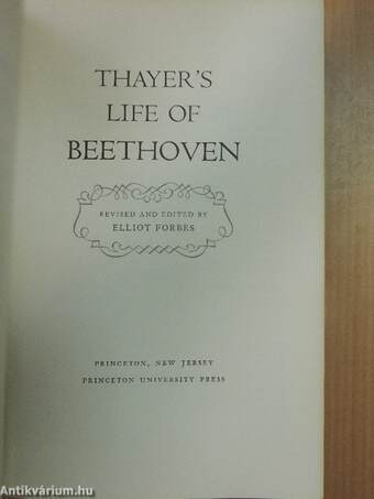 Thayer's Life of Beethoven