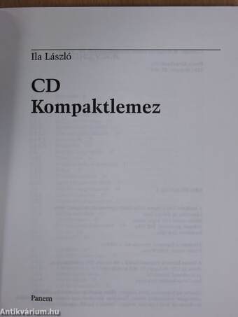 CD - Kompaktlemez