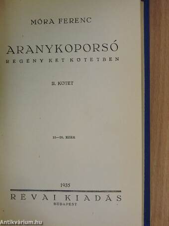 Aranykoporsó I-II.