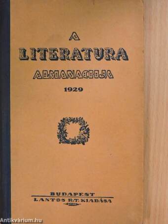 A Literatura almanachja 1929