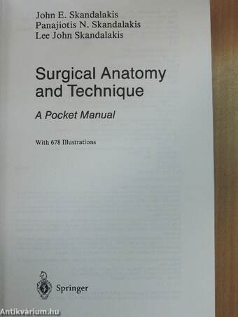 Surgical Anatomy and Technique