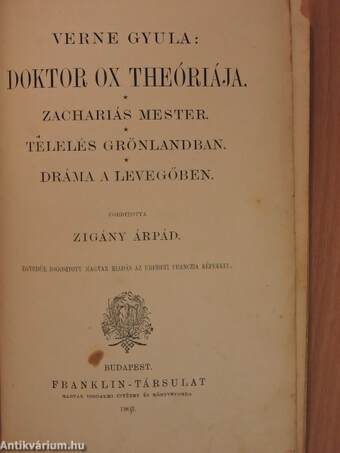 Doktor Ox theóriája