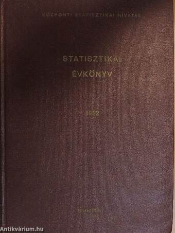 Statisztikai évkönyv 1952