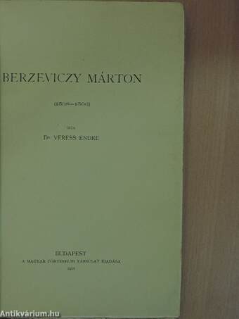 Berzeviczy Márton