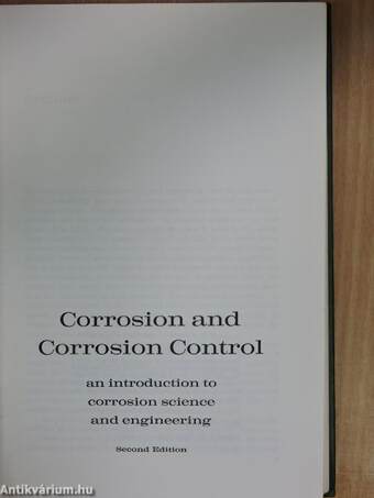 Corrosion and Corrosion Control