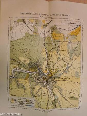 Veszprém városának és tágabb környékének geologiai leirása