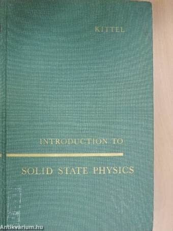 Introduction to Solid State Physics