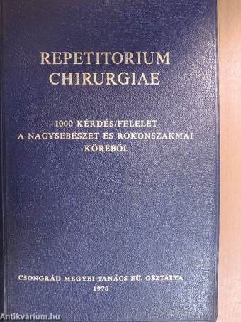 Repetitorium chirurgiae