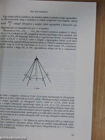 Matematikai versenytételek III. rész