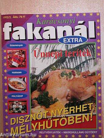 Fakanál Extra 1993/2. szám, 1994/1-4. szám, 1995/1-6. szám