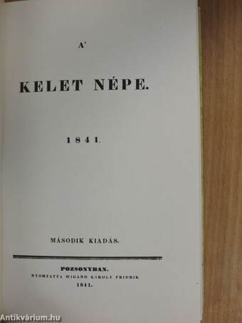 A' kelet népe