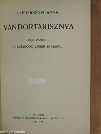 Vándortarisznya