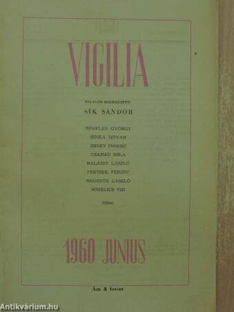 Vigilia 1960. június