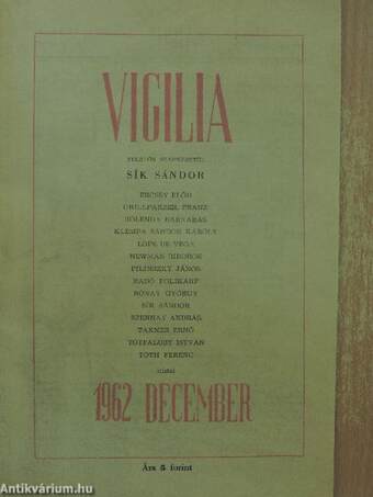 Vigilia 1962. december